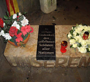 Gedenktafel für deutsche Soldaten im Fort