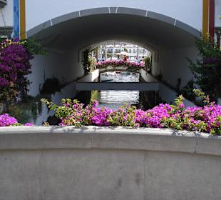 Einer der Kanäle in Mogan