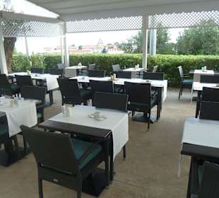 Schöne Außenterrasse