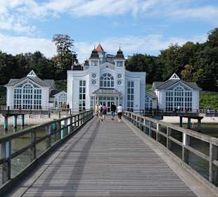 Seebrücke von der Seeseite