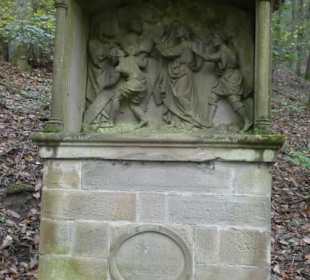 Station II. Jesus nimmt das Kreuz
