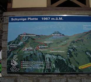 Rundwege auf der Schynige Platte