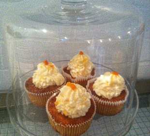 Mr. Cake Probierstübchen Cafe Möhre-Orange CupCake