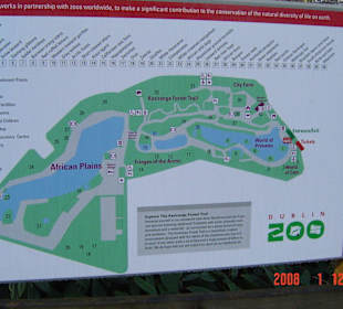 Übersichtskarte Zoo
