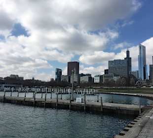 Vom Navy Pier aus