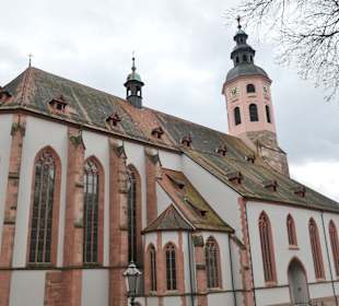Blick zur Stiftskirche von Baden-Baden