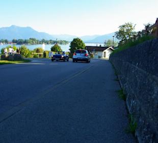 Die Hauptstrasse in Gstadt