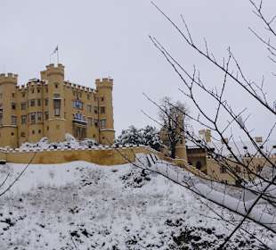 Schloß Hohenschwangau im Winter