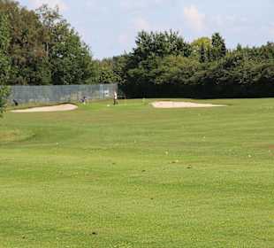 Blick auf die Driving Range
