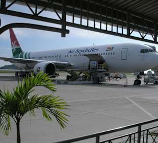 Airport, Mahé, Seychellen