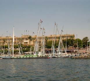 Mit Blick zum Hotel von Agatha Christie