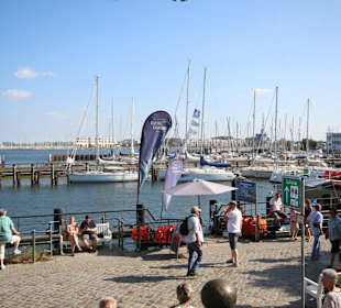 Ausblick Hafen Warnemünde