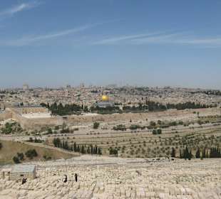 Widok na Jerozolimę z Góry Oliwnej