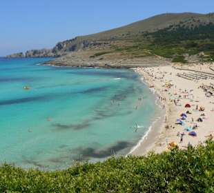 Strand von Cala Mesquida