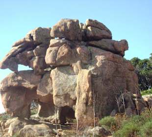 Beim Wandern in der Calanche