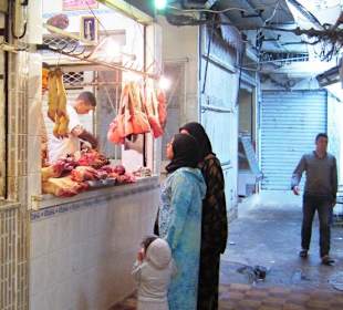 Markthalle in der Medina