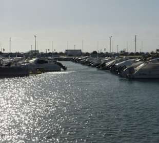 Der kleine Hafen von Faro