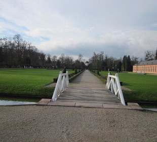 Schlosspark Schwetzingen im Winter