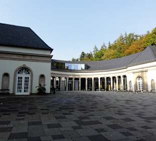 Der Blick auf die Wandelhalle