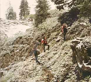 Kärlinger-Haus Watzmann Aufstieg