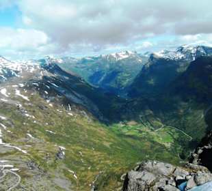 Auf dem Dalsnibba Berg