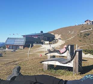 Outdoorliegen unterhalb des Wank
