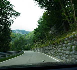 Straßenverlauf Italien