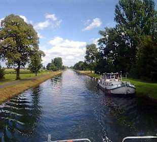 Unterwegs auf dem Canal de la Marne au Rhine