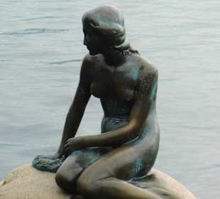 Die kleine Meerjungfrau in Kopenhagen