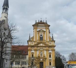 Evangelische Stadtkirche in der Kitzinger Altstadt