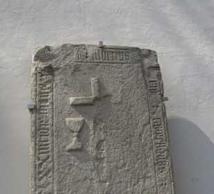 Grabstein des Klosterkaplans Albrecht Binzwang