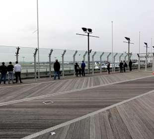 Aussichtsplattform des Flughafens