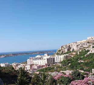 Aussicht von Mellieha auf das Meer