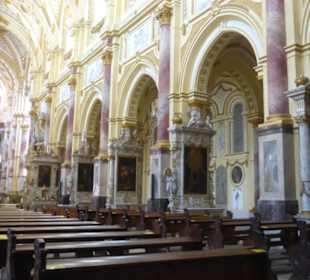 Die sehenswerte Kirche von Ebrach