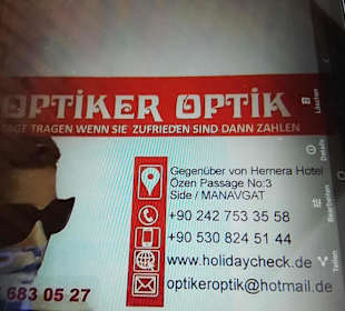 Optiker Optik Telefonnummer 