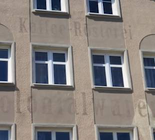 Entlang der Langen Brücke an der Mottlau