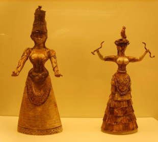 Две богини-змеи