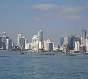 Skyline vom Wasser her