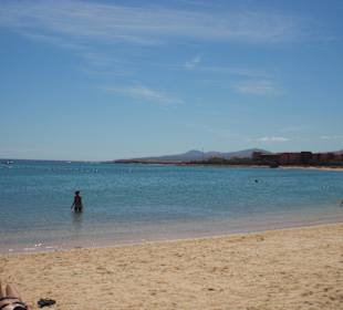 Der Strand ist sehr sauber 