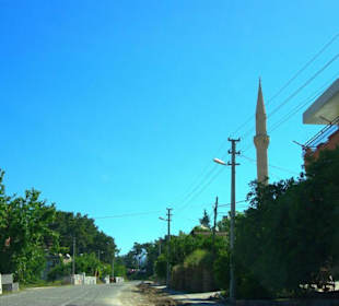 Anfahrt zum Staudamm von Side nach Manavgat