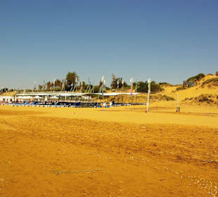 Anfang der neuen Hotels am Strand