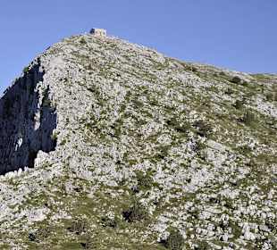 Der Gipfelaufbau des Vosac