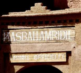 Eingang Kasbah Amridil