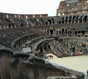 This is the inside view of colloseum famous place 