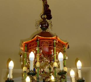 Leuchter in Pagodenform (chinesisches Zimmer)