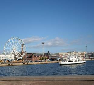View from the boat, still in Helsinki