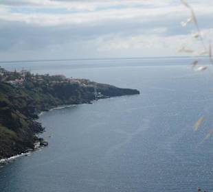 Blick zum Lido Galomar vom Cristo Rei - Garajau
