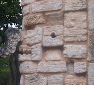 Detailaufnahme vom Obelisk am Hohenpriestergrab