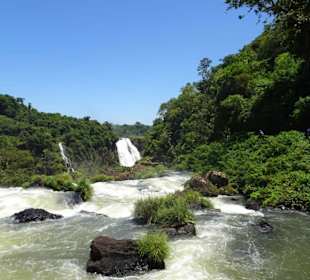 Wasserfälle von Iguazu. Ein Weltwunder