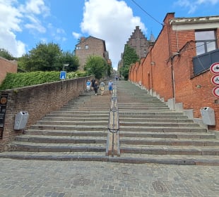 Montagne de Bueren in Liege